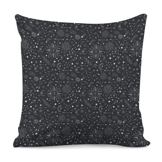 Bohemian Constellation Pattern Print Pillow Cover