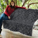 Bohemian Constellation Pattern Print Quilt