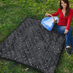 Bohemian Constellation Pattern Print Quilt