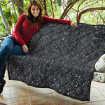 Bohemian Constellation Pattern Print Quilt