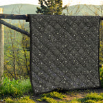 Bohemian Constellation Pattern Print Quilt