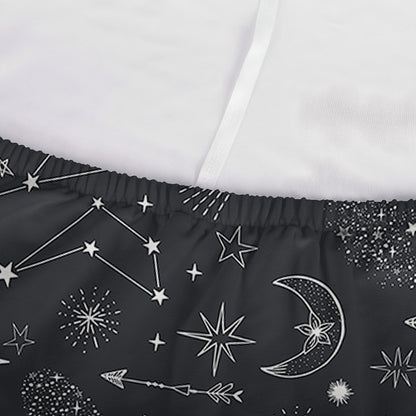 Bohemian Constellation Pattern Print Sofa Cover