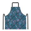 Bohemian Denim Jeans Pattern Print Apron