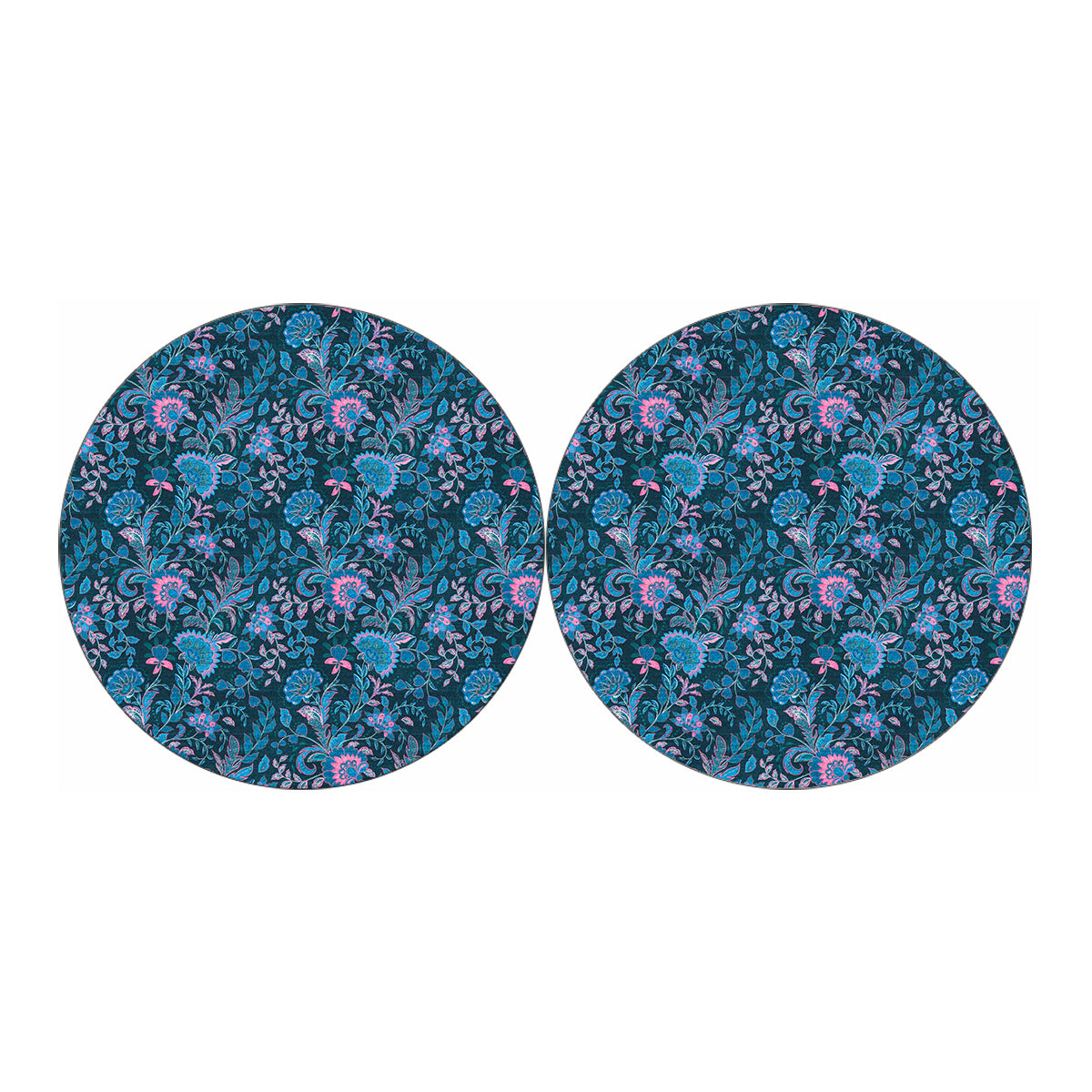 Bohemian Denim Jeans Pattern Print Car Coasters