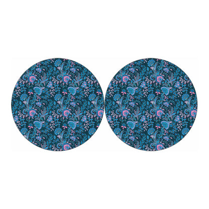 Bohemian Denim Jeans Pattern Print Car Coasters