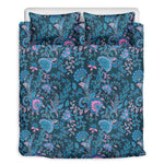 Bohemian Denim Jeans Pattern Print Duvet Cover Bedding Set