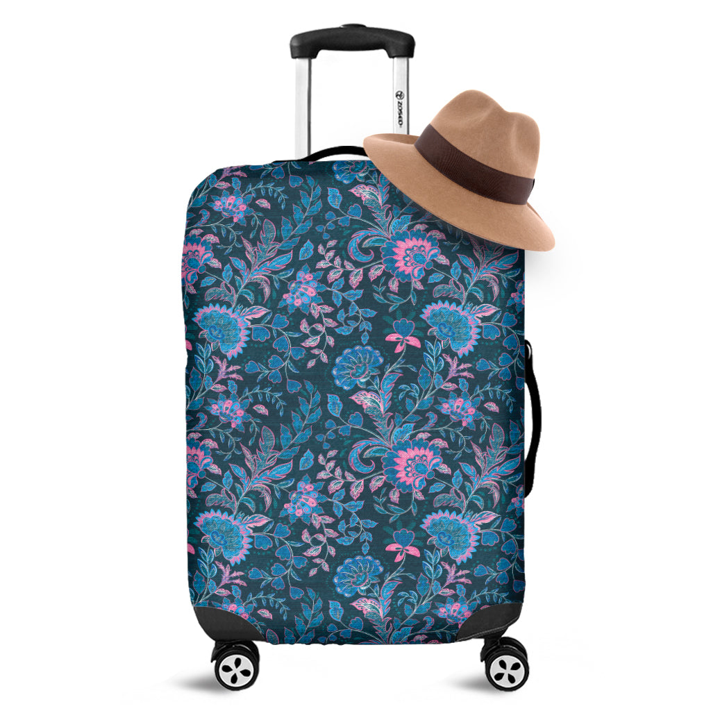 Bohemian Denim Jeans Pattern Print Luggage Cover