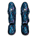 Bohemian Denim Jeans Pattern Print Muay Thai Shin Guards