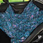 Bohemian Denim Jeans Pattern Print Pet Car Back Seat Cover