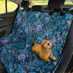 Bohemian Denim Jeans Pattern Print Pet Car Back Seat Cover