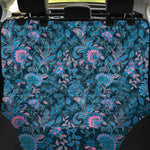 Bohemian Denim Jeans Pattern Print Pet Car Back Seat Cover