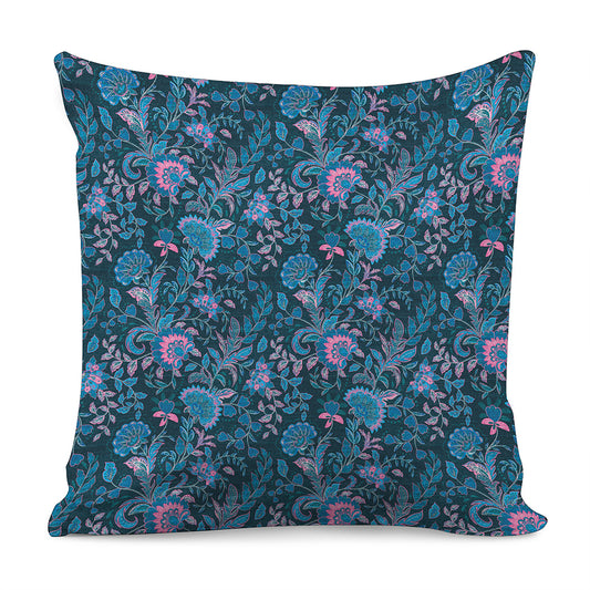 Bohemian Denim Jeans Pattern Print Pillow Cover