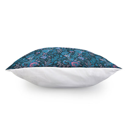 Bohemian Denim Jeans Pattern Print Pillow Cover