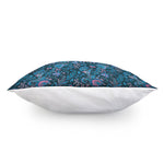Bohemian Denim Jeans Pattern Print Pillow Cover