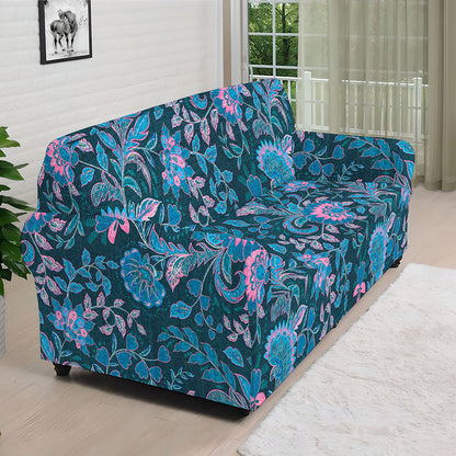 Bohemian Denim Jeans Pattern Print Sofa Cover