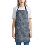 Bohemian Easter Eggs Pattern Print Apron