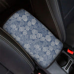 Bohemian Easter Eggs Pattern Print Car Center Console Cover