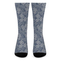 Bohemian Easter Eggs Pattern Print Crew Socks