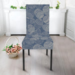 Bohemian Easter Eggs Pattern Print Dining Chair Slipcover