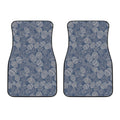 Bohemian Easter Eggs Pattern Print Front Car Floor Mats