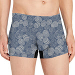 Bohemian Easter Eggs Pattern Print Men's Boxer Briefs