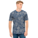 Bohemian Easter Eggs Pattern Print Men's T-Shirt