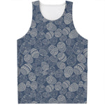 Bohemian Easter Eggs Pattern Print Men's Tank Top