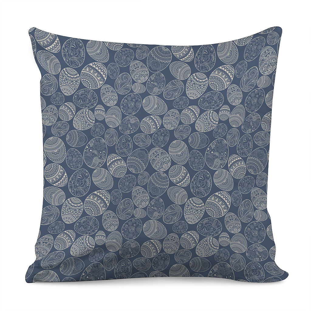 Bohemian Easter Eggs Pattern Print Pillow Cover