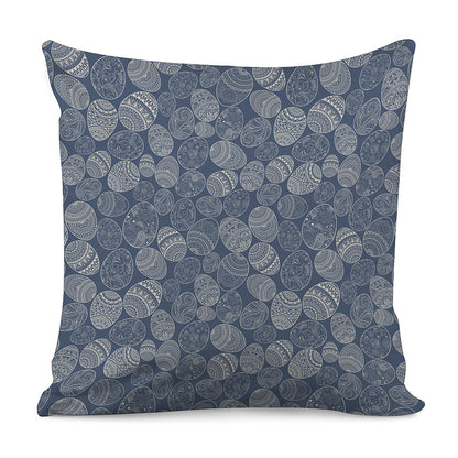 Bohemian Easter Eggs Pattern Print Pillow Cover