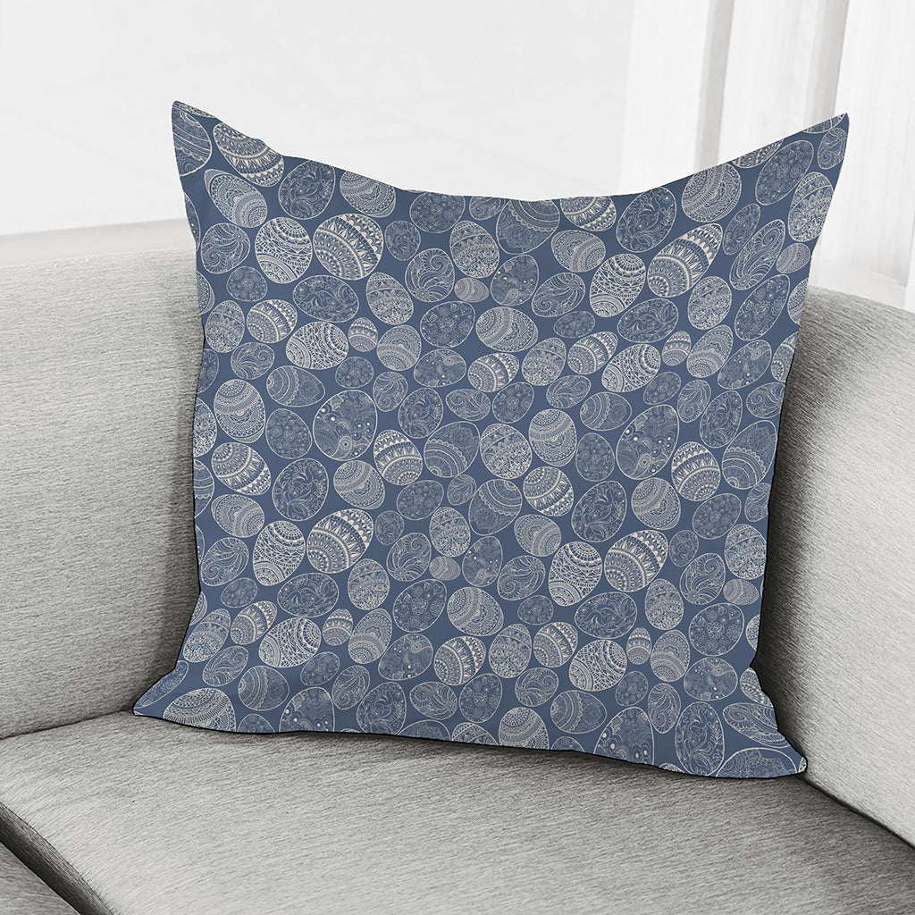 Bohemian Easter Eggs Pattern Print Pillow Cover