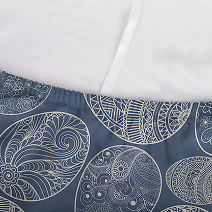 Bohemian Easter Eggs Pattern Print Sofa Cover