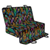 Bohemian Feather Pattern Print Pet Car Back Seat Cover