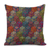 Bohemian Indian Box Pattern Print Pillow Cover