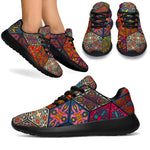 Bohemian Indian Box Pattern Print Sport Shoes GearFrost