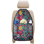 Bohemian Indian Mandala Patchwork Print Car Seat Organizers
