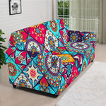 Bohemian Indian Mandala Patchwork Print Sofa Cover