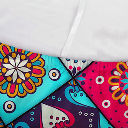 Bohemian Indian Mandala Patchwork Print Sofa Cover
