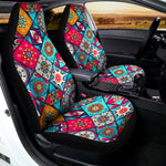 Bohemian Indian Mandala Patchwork Print Universal Fit Car Seat Covers