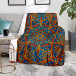 Bohemian Indian Mandala Pattern Print Blanket