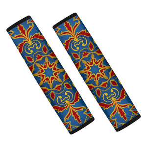 Bohemian Indian Mandala Pattern Print Car Seat Belt Covers