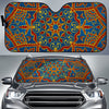 Bohemian Indian Mandala Pattern Print Car Sun Shade GearFrost