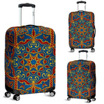 Bohemian Indian Mandala Pattern Print Luggage Cover GearFrost