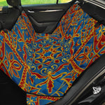 Bohemian Indian Mandala Pattern Print Pet Car Back Seat Cover