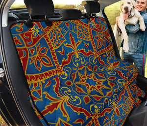 Bohemian Indian Mandala Pattern Print Pet Car Back Seat Cover