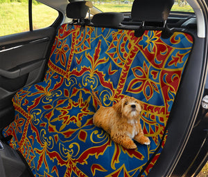 Bohemian Indian Mandala Pattern Print Pet Car Back Seat Cover