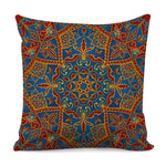 Bohemian Indian Mandala Pattern Print Pillow Cover