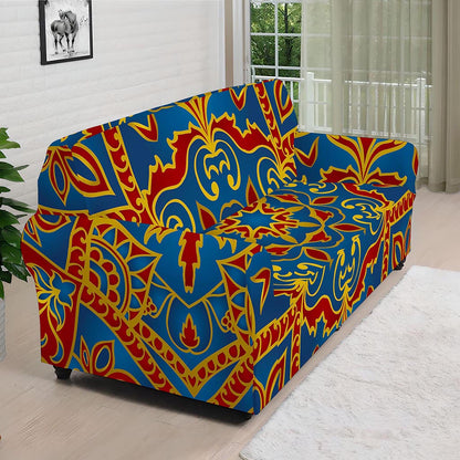 Bohemian Indian Mandala Pattern Print Sofa Cover