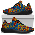 Bohemian Indian Mandala Pattern Print Walking Shoes