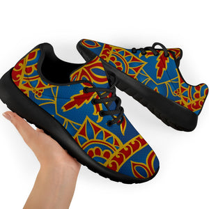 Bohemian Indian Mandala Pattern Print Sport Shoes GearFrost