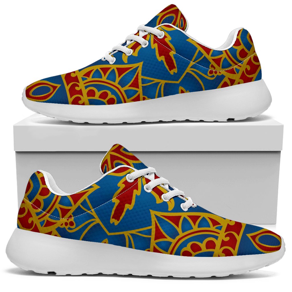 Bohemian Indian Mandala Pattern Print Sport Shoes GearFrost